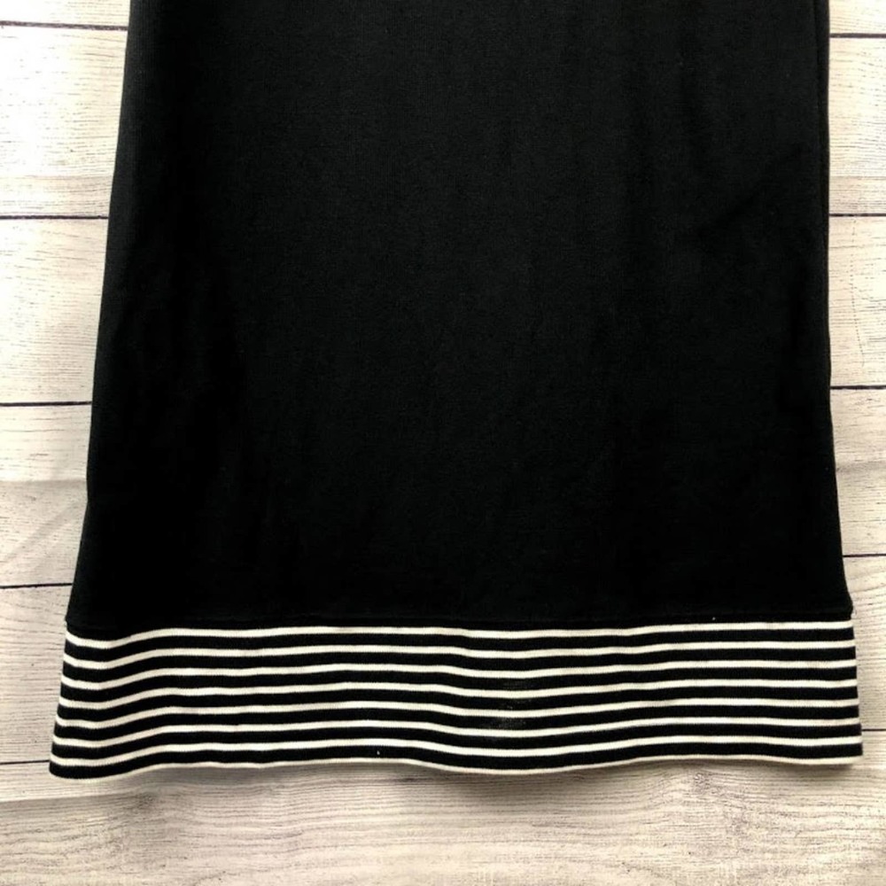 First Issue Sport | Vintage Black Snap Neckline Midi Dress - Picture 4 of 6